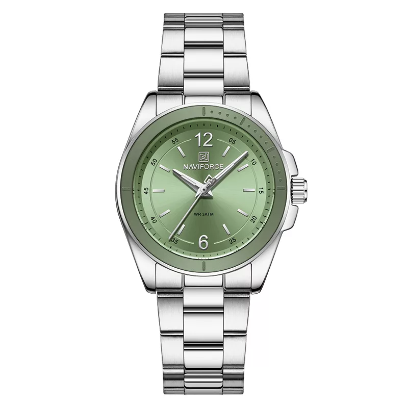 ساعت مچی عقربه‌ای کوارتز زنانه نیوی فورس مدل NF5062 S/GN