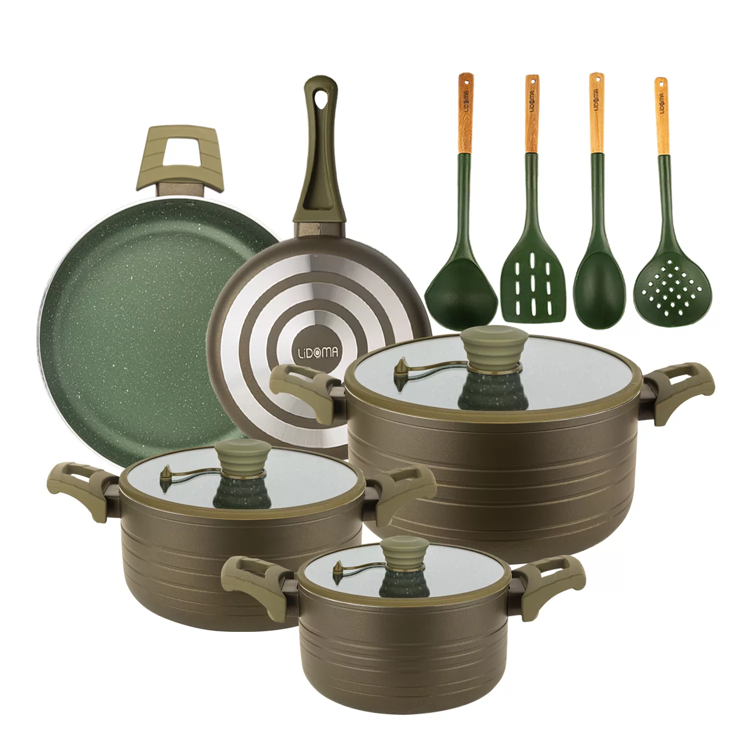 سرویس پخت و پز 12 پارچه لیدوما مدل V2