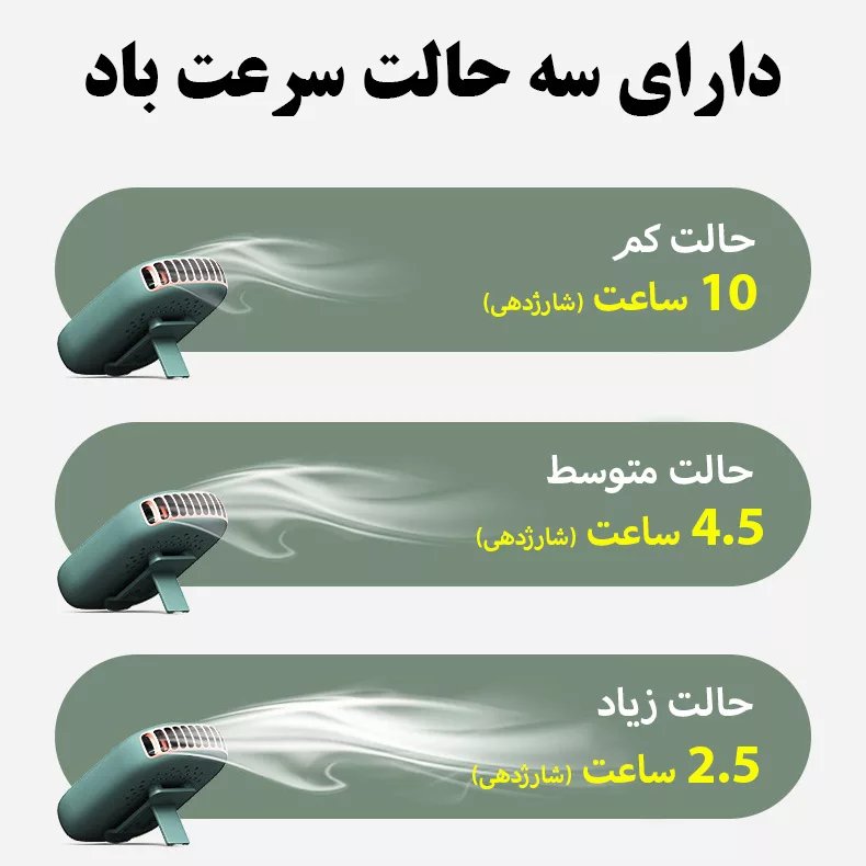 پنکه شارژی مدل DQ203