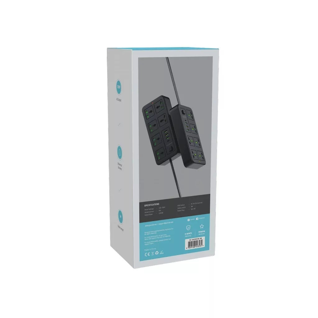 چندراهی برق پرودو مدل PB-6ACPS1C3A-BK