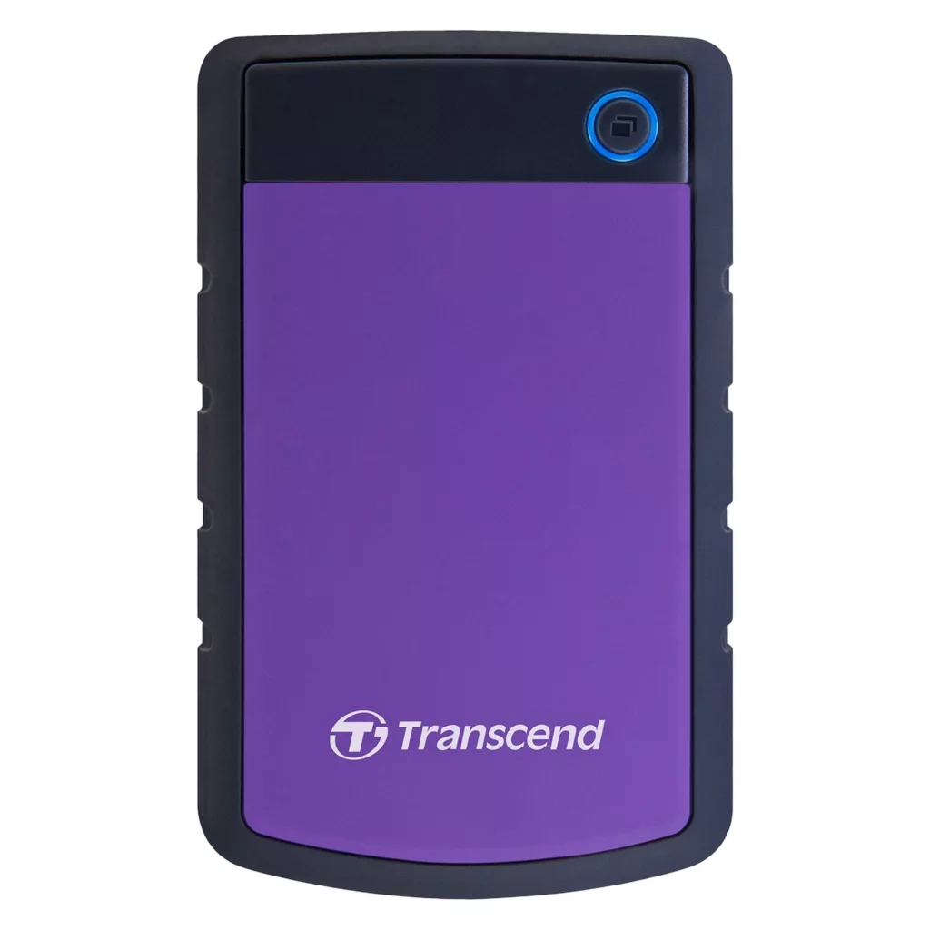 هارد اکسترنال ترنسند مدل StoreJet 25H3 ظرفیت 2 ترابایت دارای رابط USB Type-A