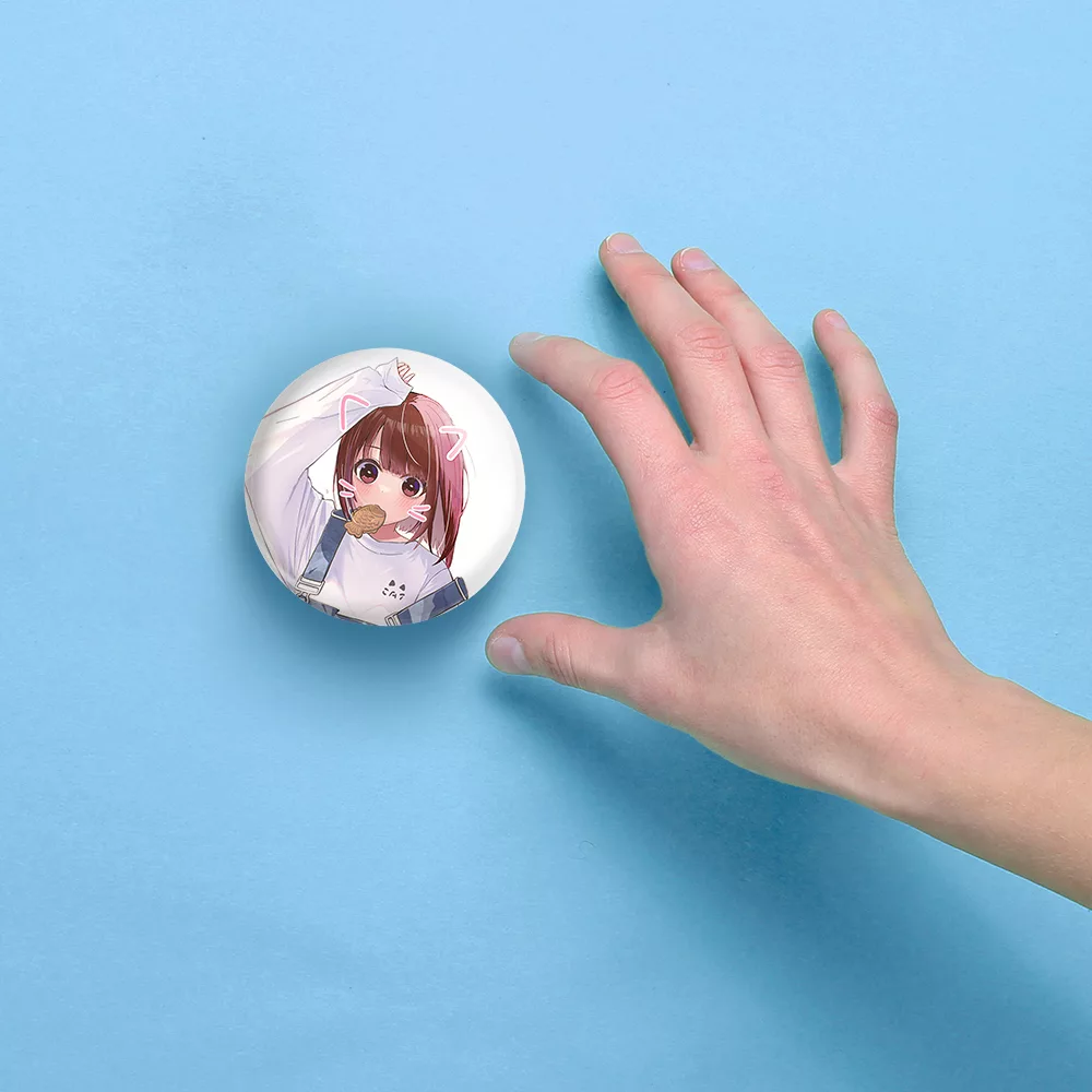 آینه جیبی خندالو مدل کانا انیمه اوشی نو کو کد 31205