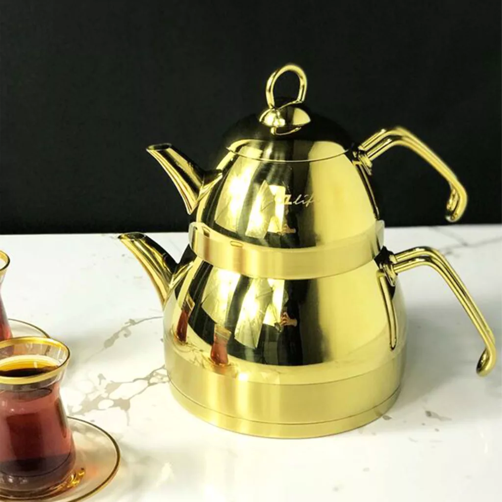 ست کتری و قوری اوزلایف مدل Ela buyuk boy