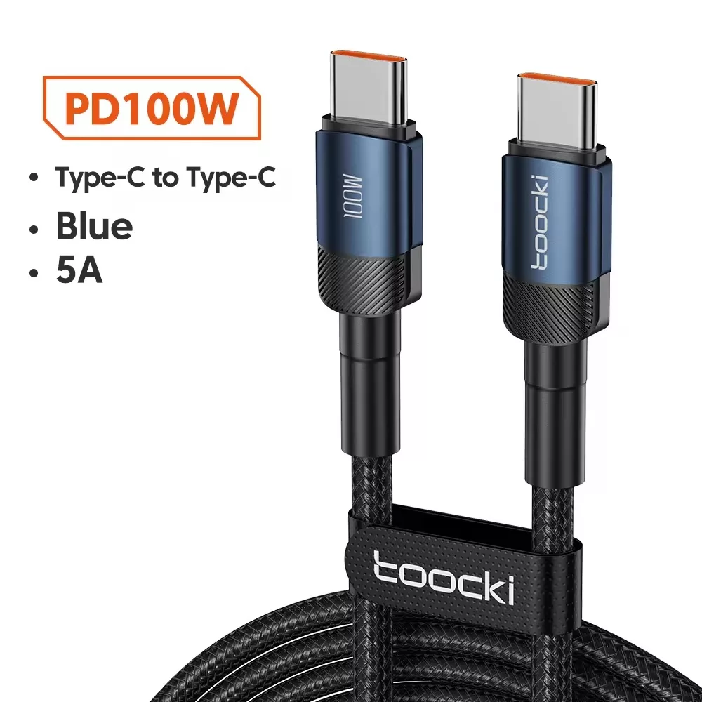 کابل تبدیل USB-C توکی مدل 100W TQ-X12 طول 1 متر