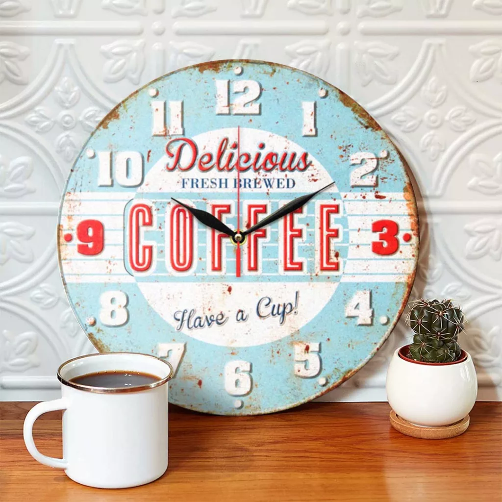 ساعت دیواری مدل 1128 طرح Coffee