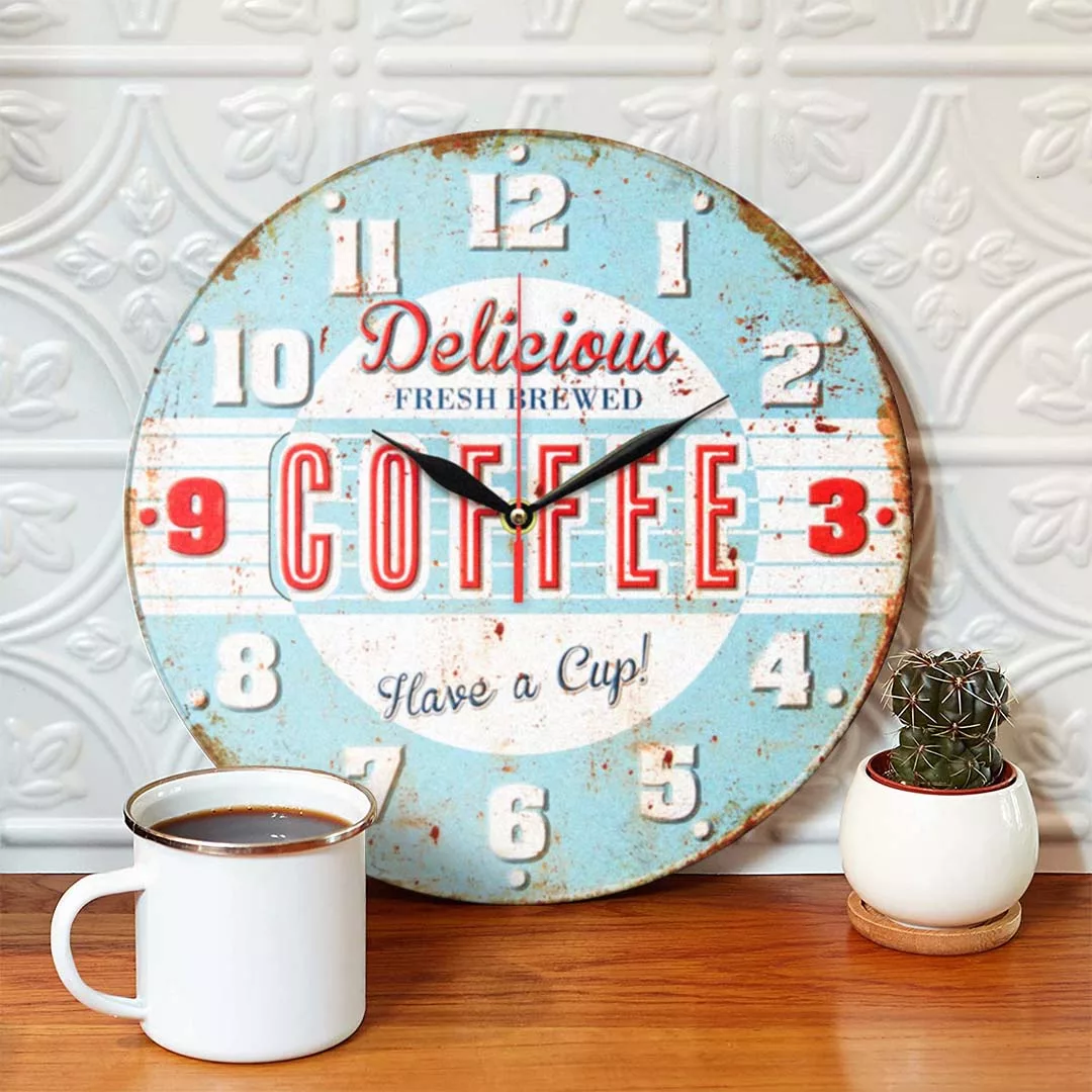 ساعت دیواری مدل 1128 طرح Coffee