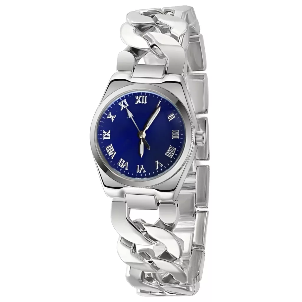 ساعت مچی عقربه‌ای کوارتز زنانه مدل زنجیری طرح دستبندی کد MC4