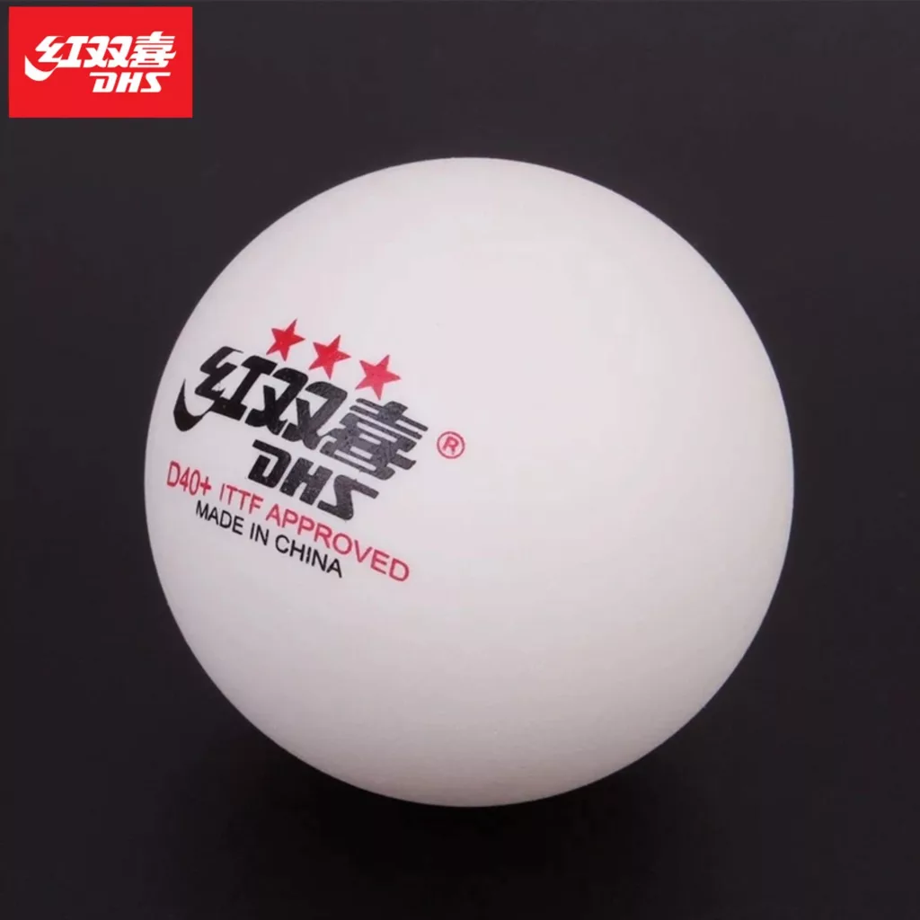 توپ پینگ پنگ دی اچ اس مدل 3STAR- +40PLUS بسته 10 عددی