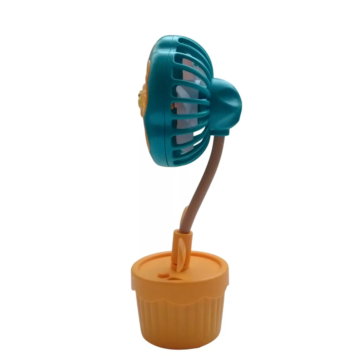 پنکه شارژی مدل گلدان ظرفیت 1100 میلی آمپر ساعت