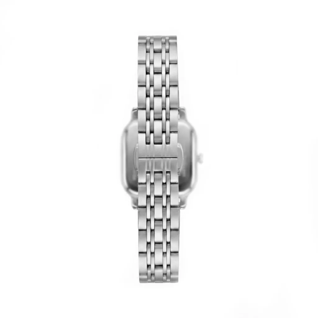 ساعت مچی عقربه‌ای کوارتز زنانه مدل مربع گرد کلاسیک کد 124A