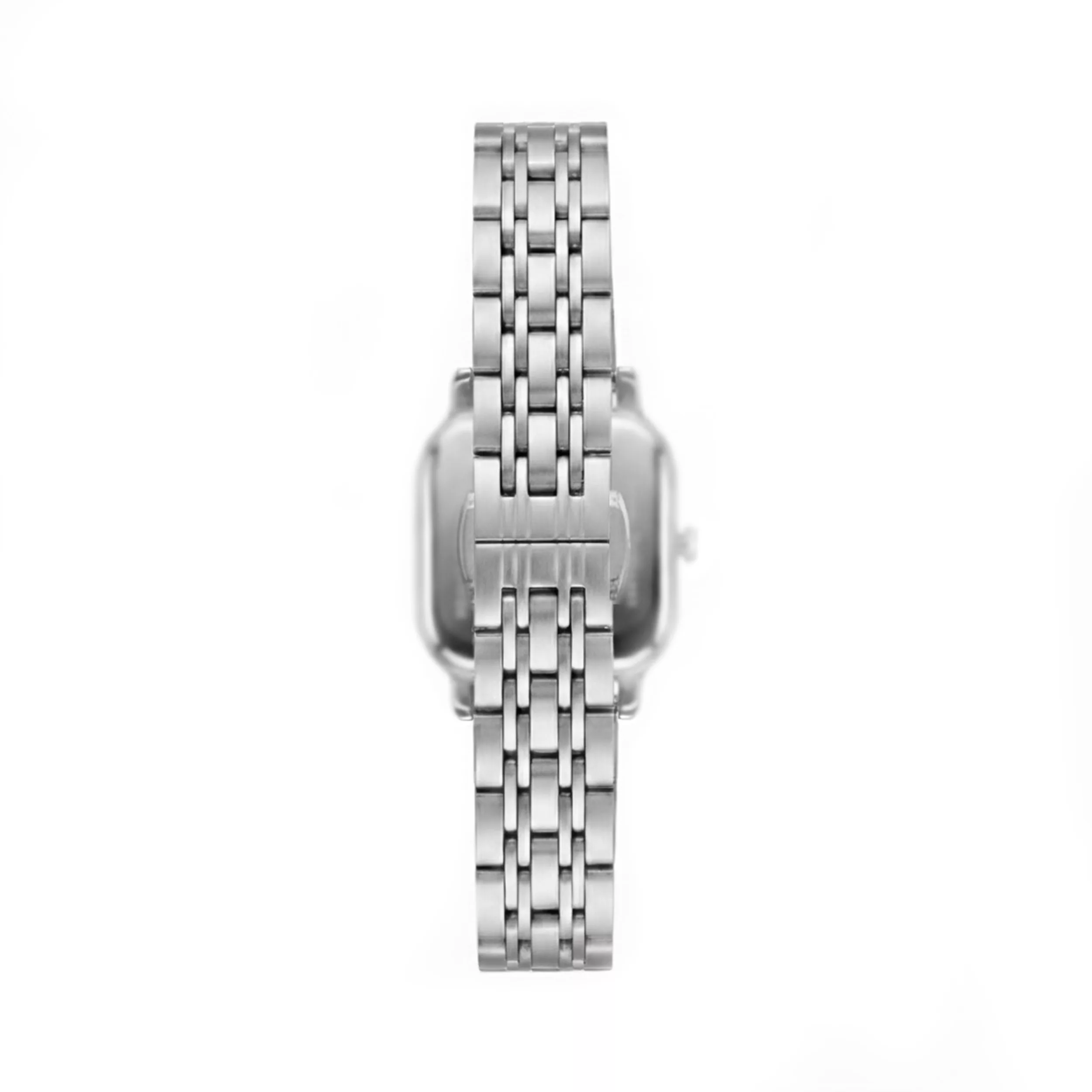 ساعت مچی عقربه‌ای کوارتز زنانه مدل مربع گرد کلاسیک کد 124A