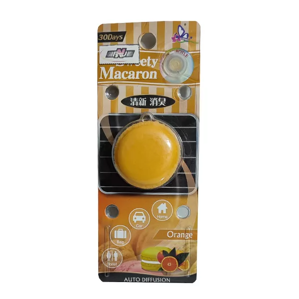 خوشبوکننده خودرو سوییتی ماکارون مدل رایحه پرتقال کد 02