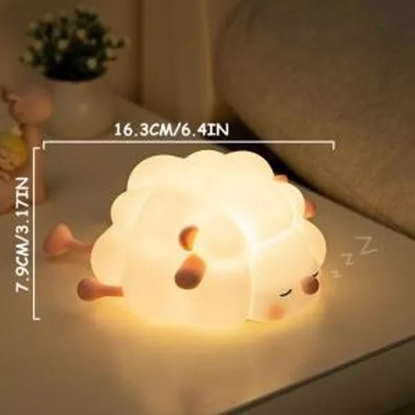 چراغ خواب اتاق کودک مدل گوسفند تنبل