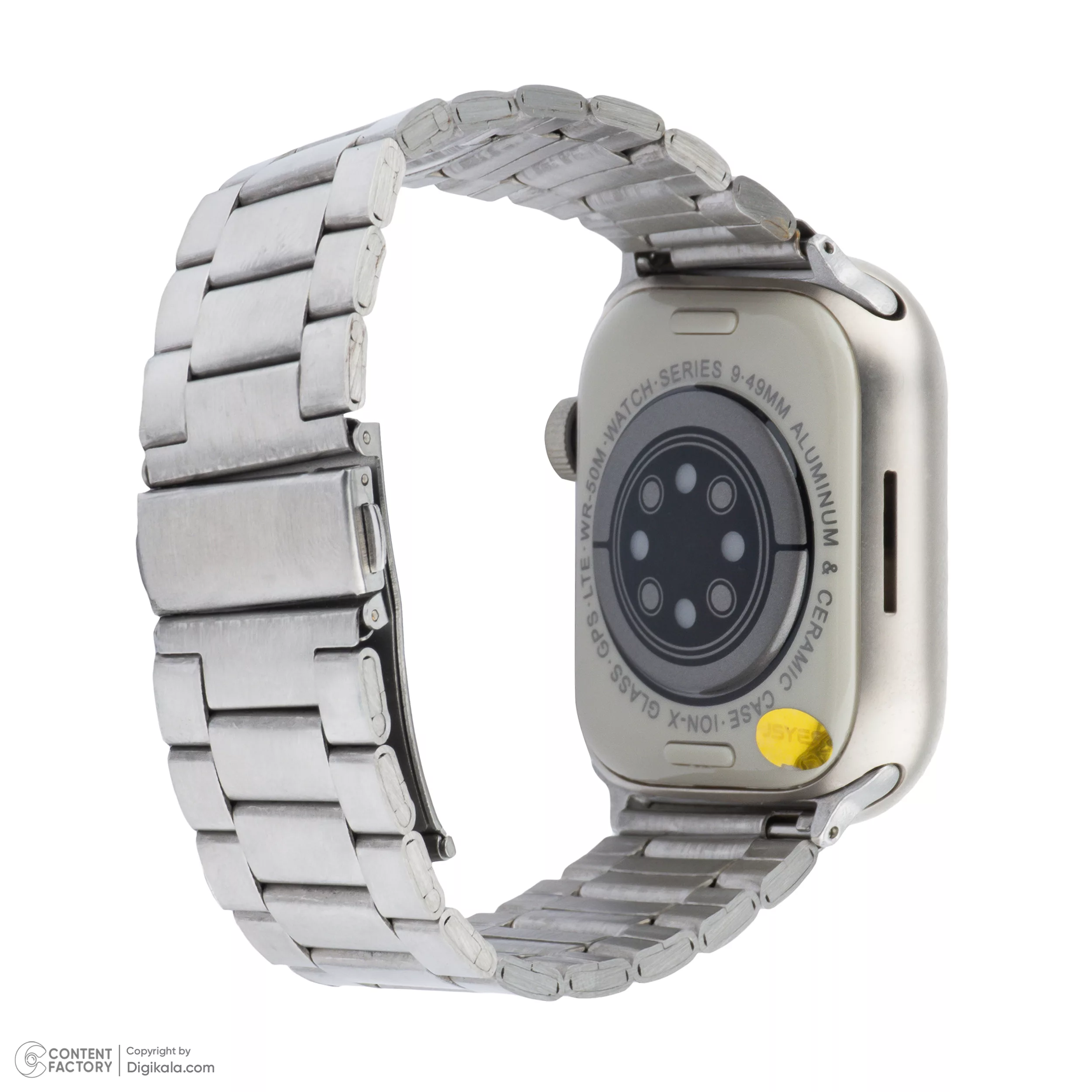 ساعت هوشمند ۴۶ میلی متر جسیس مدل M77 PRO با بند فلزی به همراه 3 بند اضافه