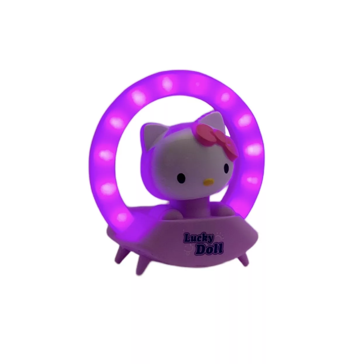 آباژور رومیزی کودک مدل کیتی رینگ لایتی