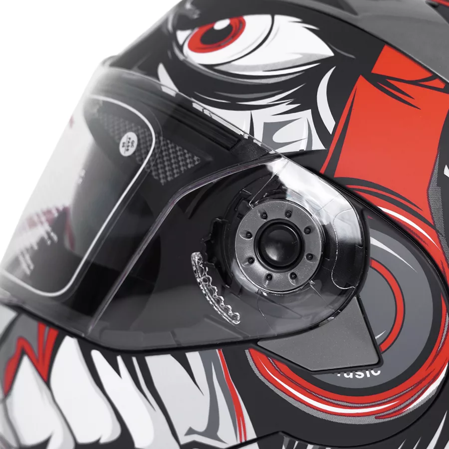 کلاه کاسکت فک متحرک دی ای وان مدل 108 Dragon