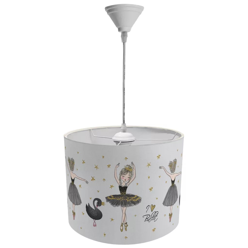 لوستر کودک طرح بالرین مدل LBR-PD-007