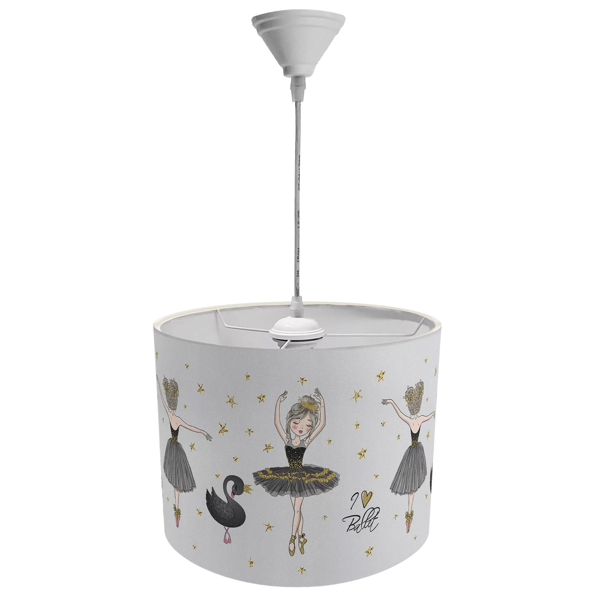 لوستر کودک طرح بالرین مدل LBR-PD-007