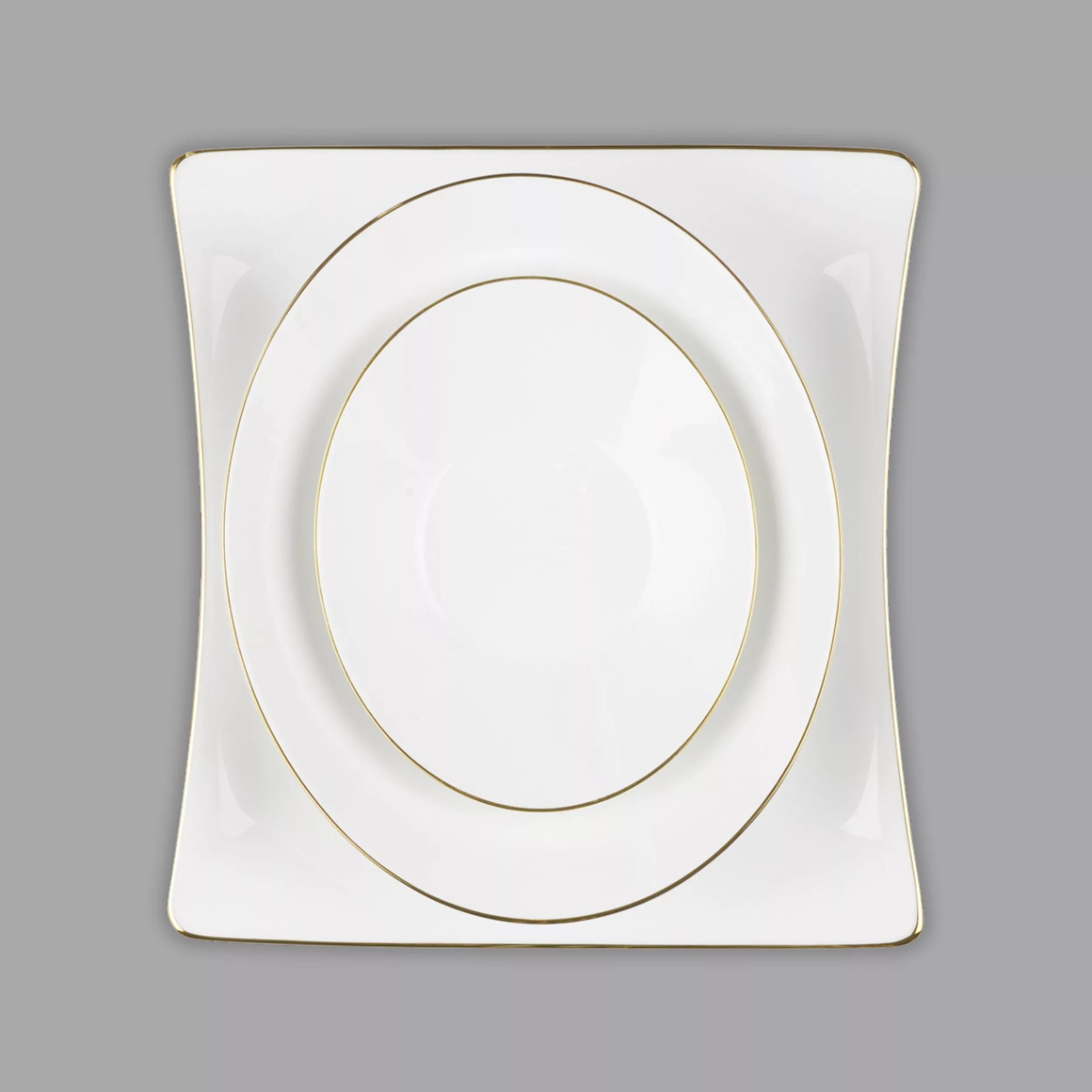 سرویس غذاخوری 30 پارچه 6 نفر چینی زرین ایران مدل وینچی سمن درجه عالی