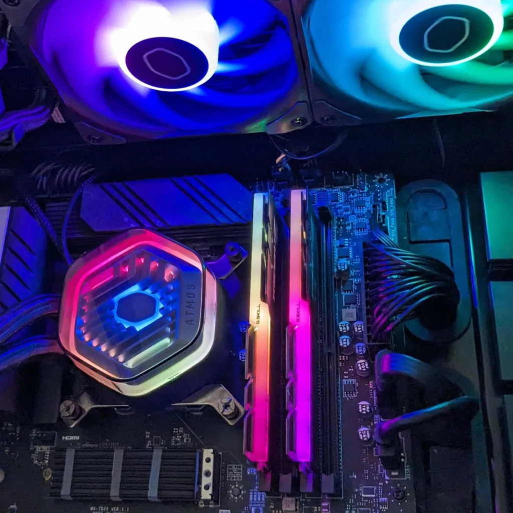 سیستم خنک کننده آبی کولر مستر مدل ATMOS 360 ARGB