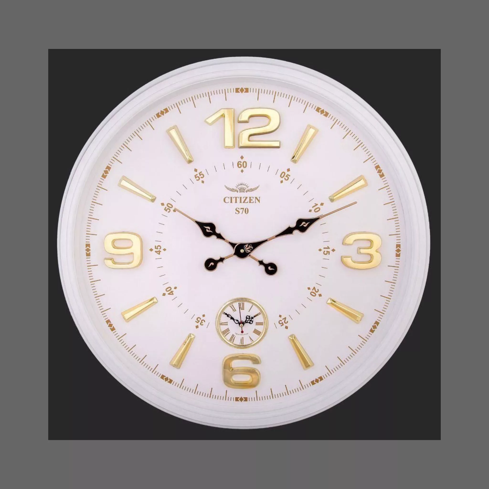 ساعت دیواری عقربه‌ای سیتیزن مدل S70