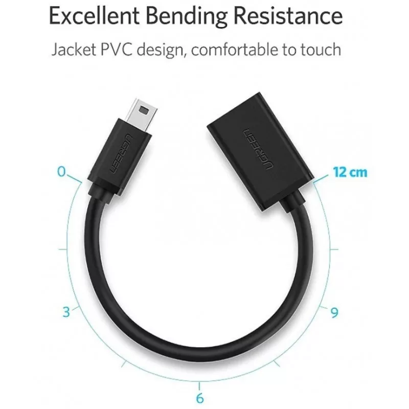 کابل Mini USB به USB 2.0 یوگرین مدل US249-10383