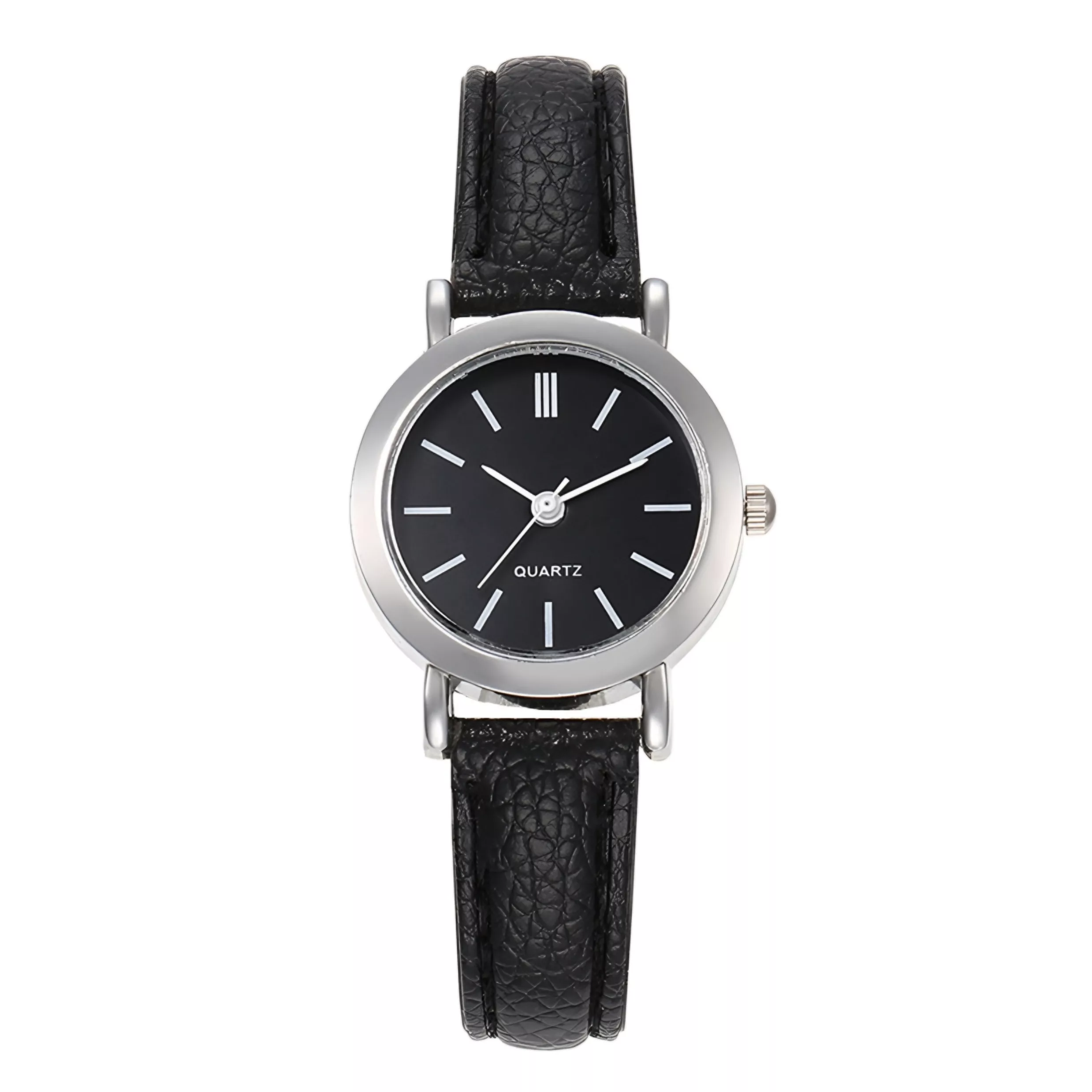 ساعت مچی عقربه ای زنانه مدل کلاسیک بند چرم کد 6 ساعت مچی عقربه ای زنانه مدل کلاسیک بند چرم کد 6