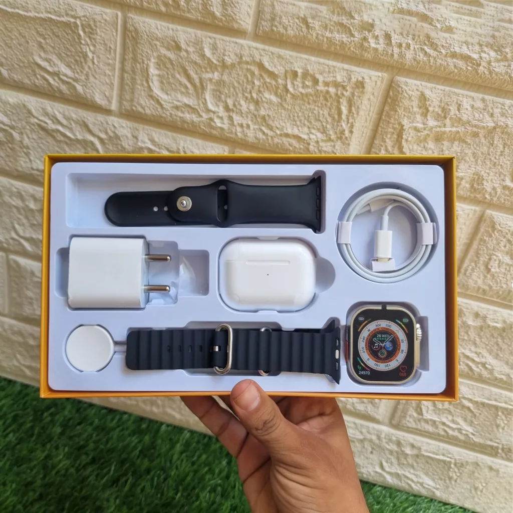 ساعت هوشمند مدل X9-Ultra به همراه هندزفری بلوتوثی