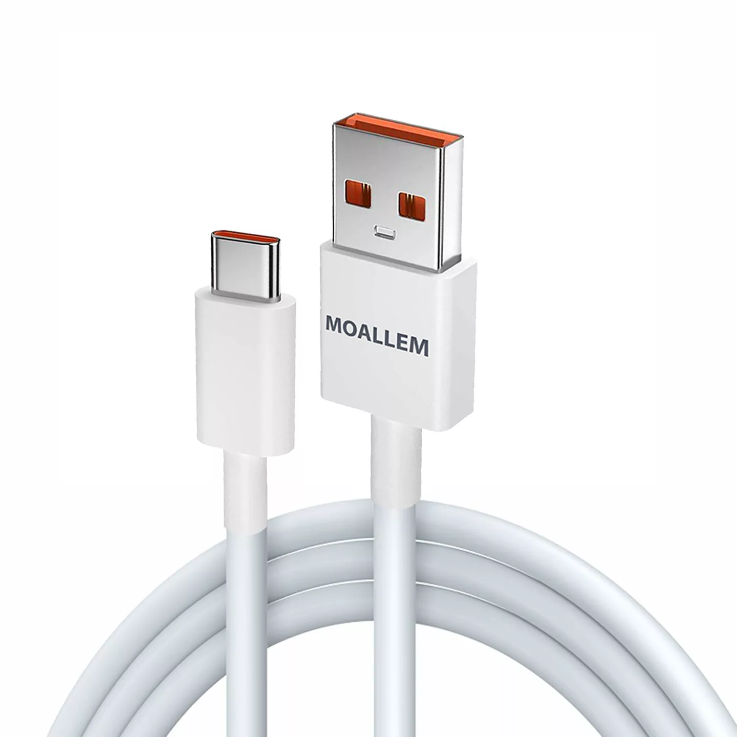 کابل تبدیل USB به USB-C معلم مدل 67W به طول ۱ متر