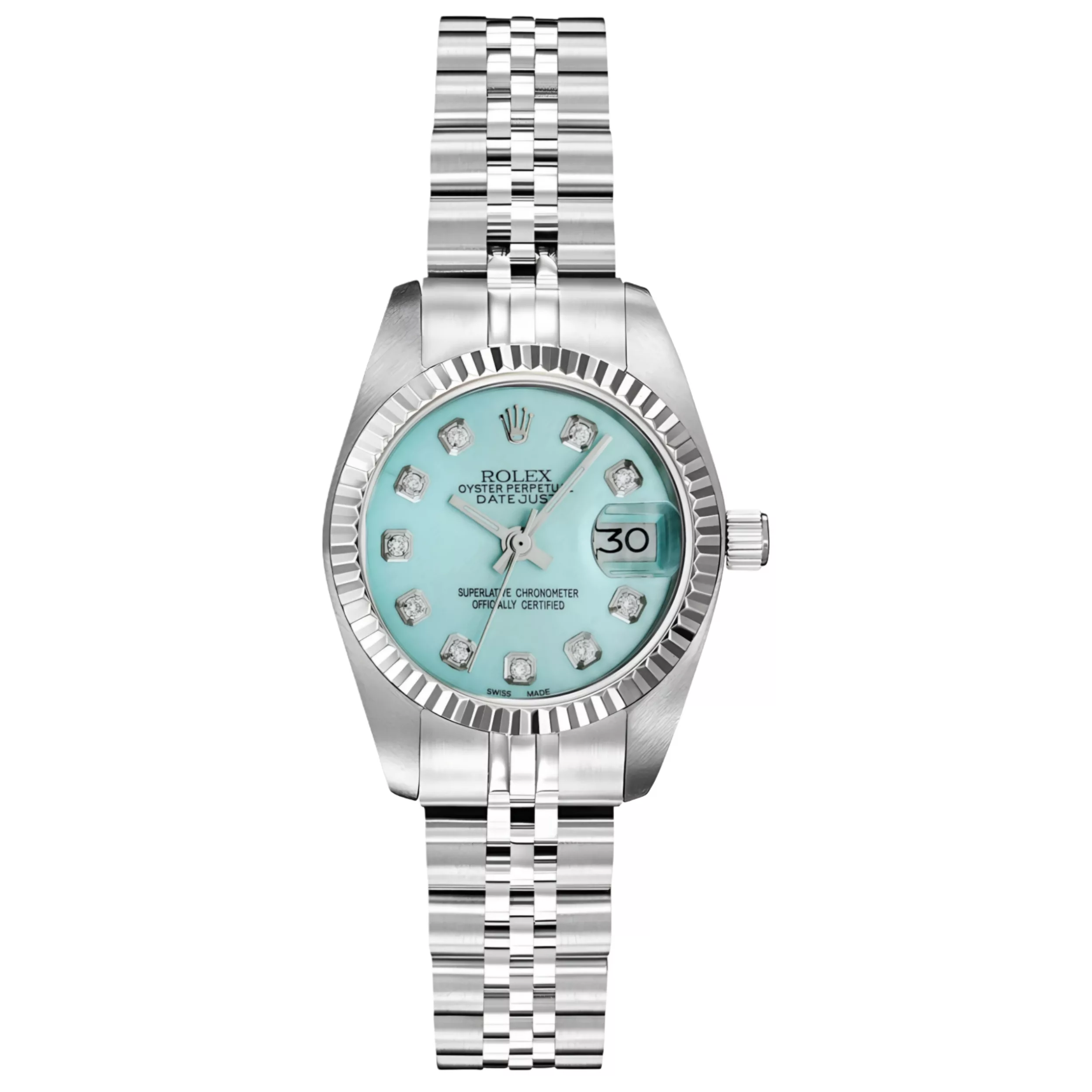 ساعت مچی عقربه‌ای کوارتز زنانه مدل دیت جاست لوکس کد ۳