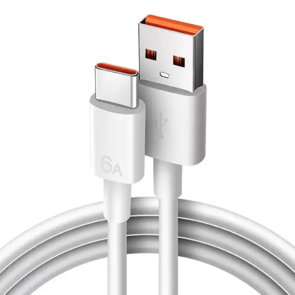 کابل تبدیل USB به usb-C بارد مدل FAST C108 طول 1 متر