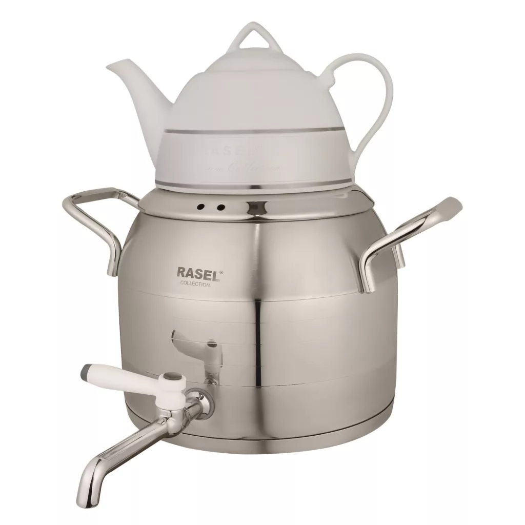 ست کتری و قوری راسل مدل 118s گنجایش کتری 4 لیتر