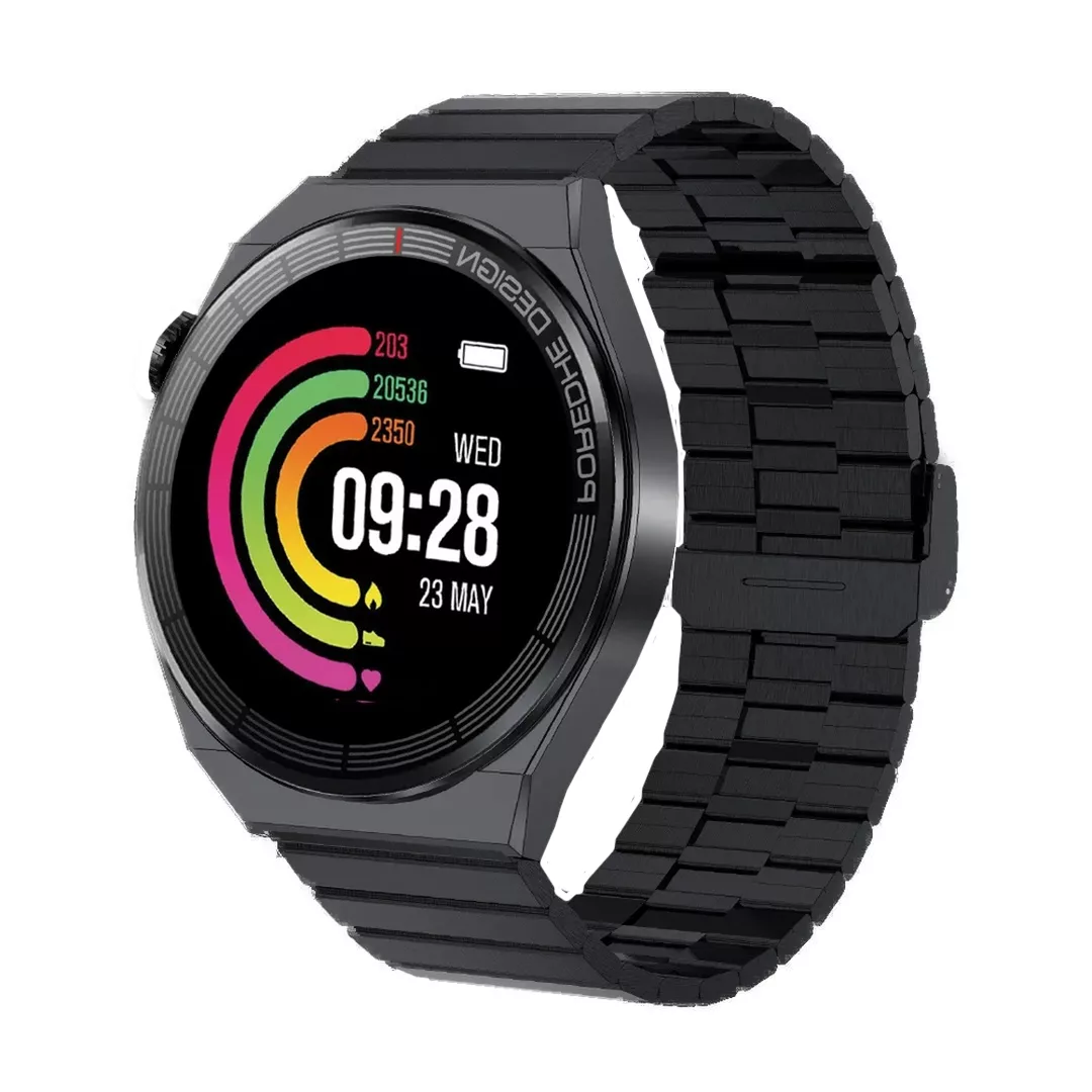 ساعت هوشمند پاوا مدل Elegance شمارنده ضربان قلب، گام شمار، نمایش اعلان، بند فلزی ساعت هوشمند پاوا مدل Elegance شمارنده ضربان قلب، گام شمار، نمایش اعلان، بند فلزی