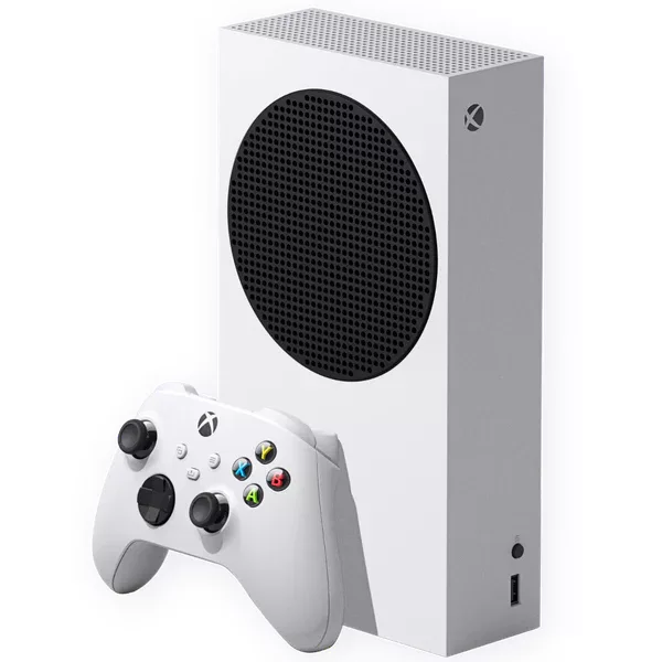 کنسول بازی مایکروسافت مدل Xbox Series S ظرفیت 512 گیگابایت به همراه دسته اضافی و کارت طلایی نصب بازی