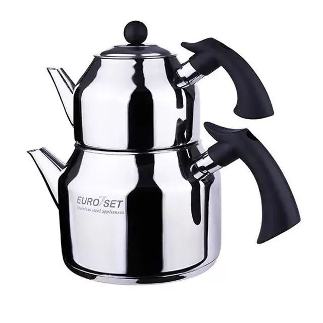 ست کتری و قوری یوروست کد 2853 گنجایش کتری 3 لیتر گنجایش قوری 1 لیتر