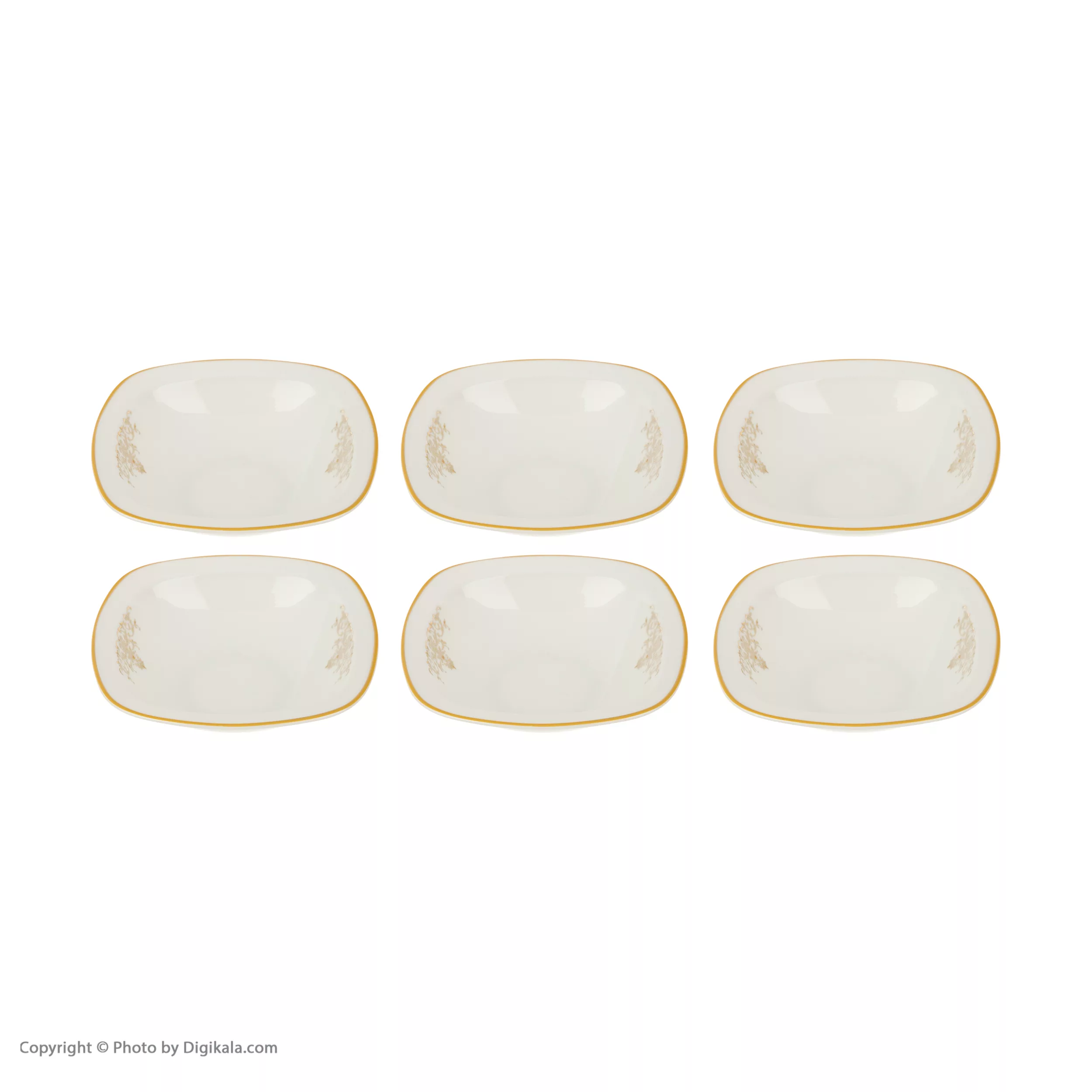 سرویس 28 پارچه چینی زرین ایران سری کواترو مدل مونت کارلو