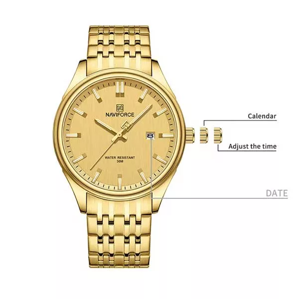 ساعت مچی عقربه ای زنانه نیوی فورس مدل NF 8039 L