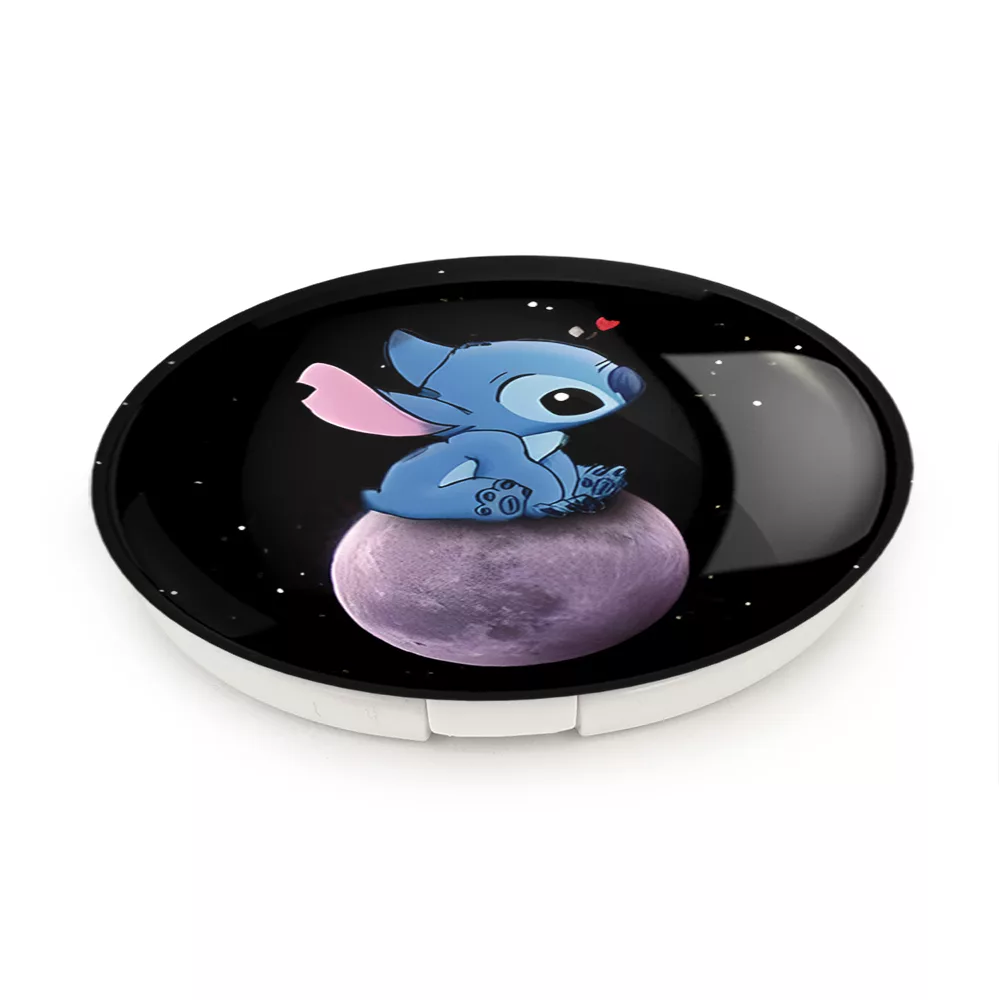 آینه جیبی خندالو طرح استیچ (Stitch) مدل تاشو کد 37186