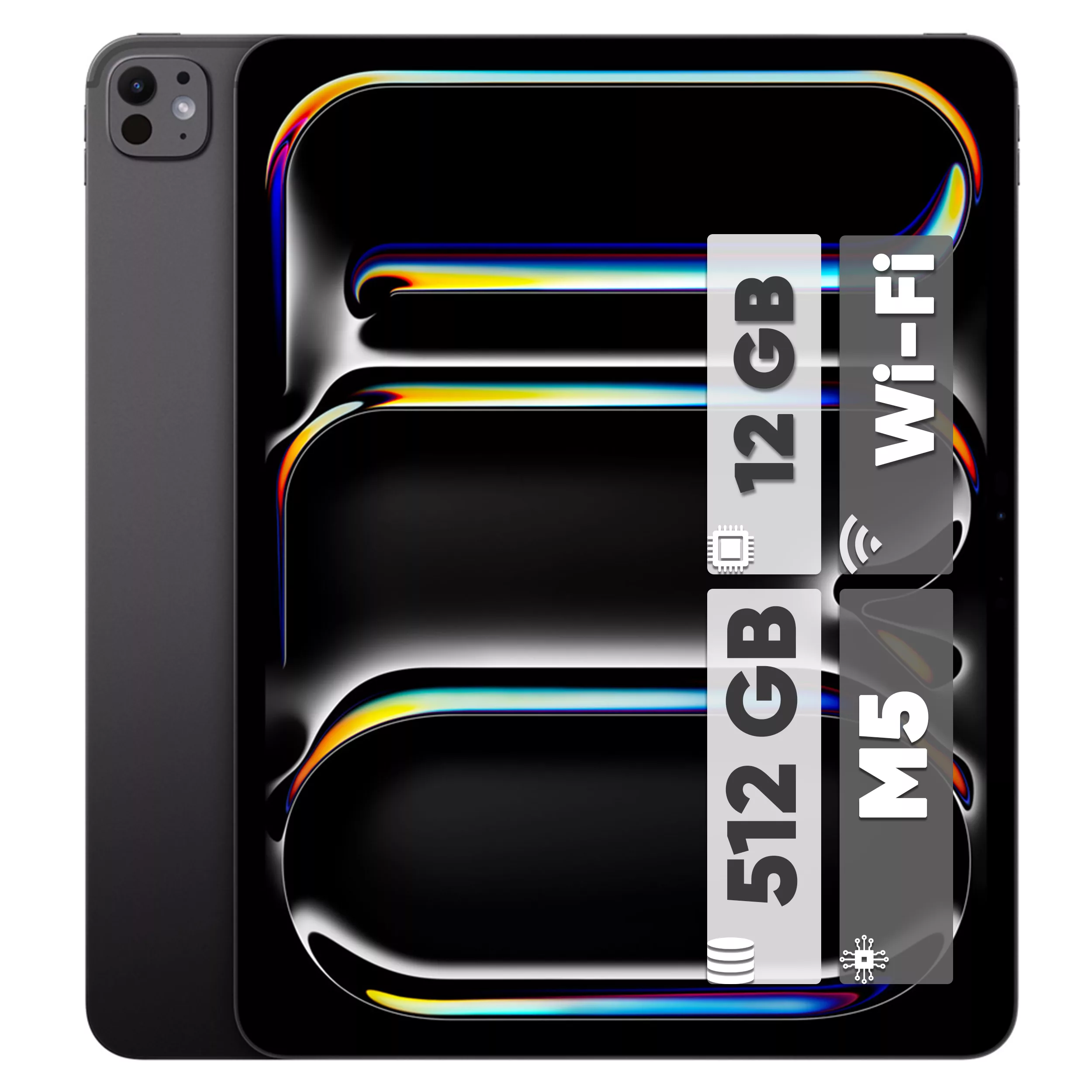 تبلت 13 اینچ اپل مدل IPad Pro 2025 M5 Wi-Fi ظرفیت 512 گیگابایت و رم 12 گیگابایت، رزولوشن دوربین 12 مگاپیکسل، پشتیبانی از قلم و کیبورد