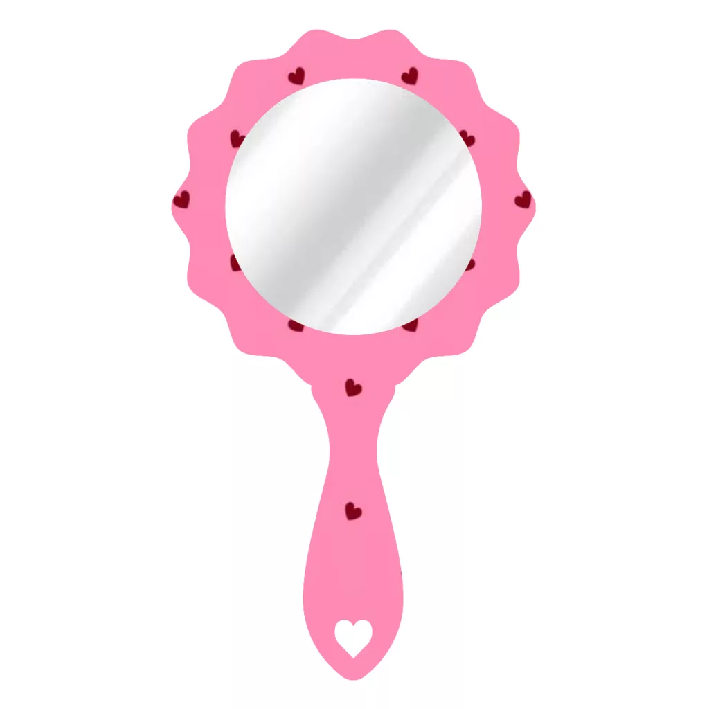 آینه آرایشی مدل قلب کد 219