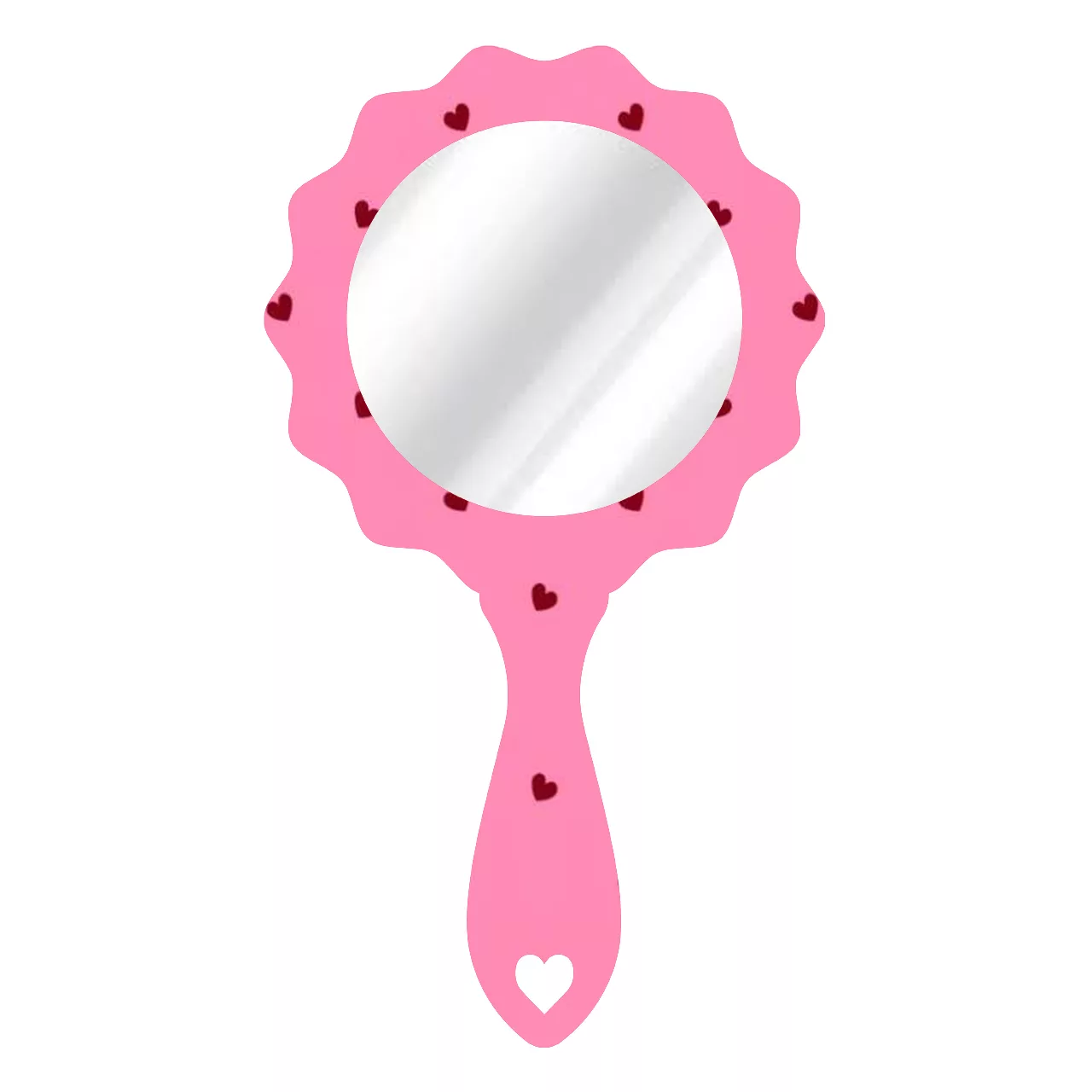 آینه آرایشی مدل قلب کد 219