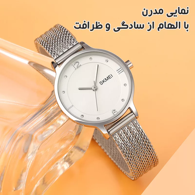 ساعت مچی عقربه‌ای کوارتز زنانه اسکمی مدل 1874 SI