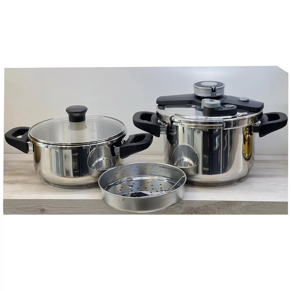 زودپز دوقلو مدل پرو گنجایش 6 لیتر