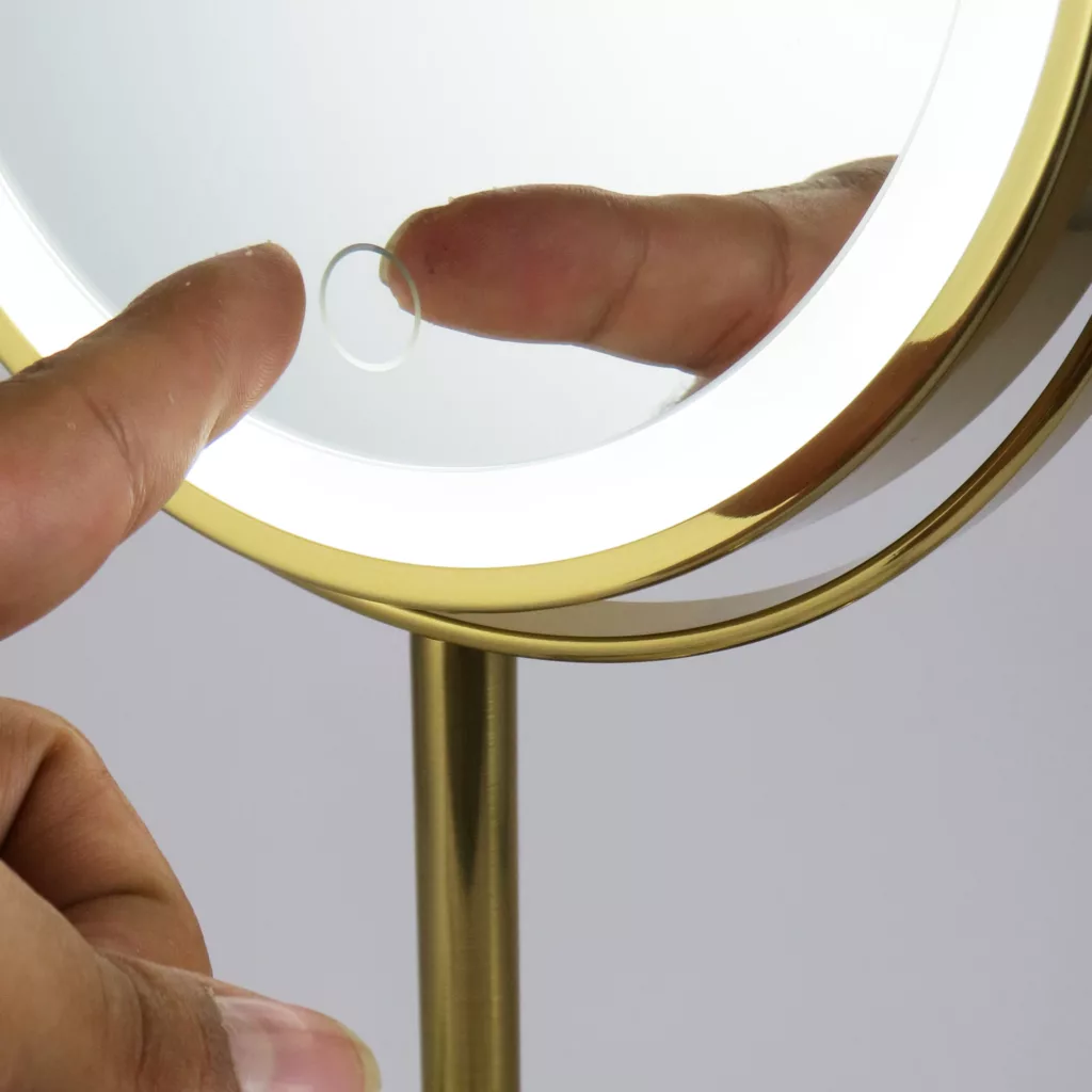 آینه و رینگ لایت آرایشی کد 0740