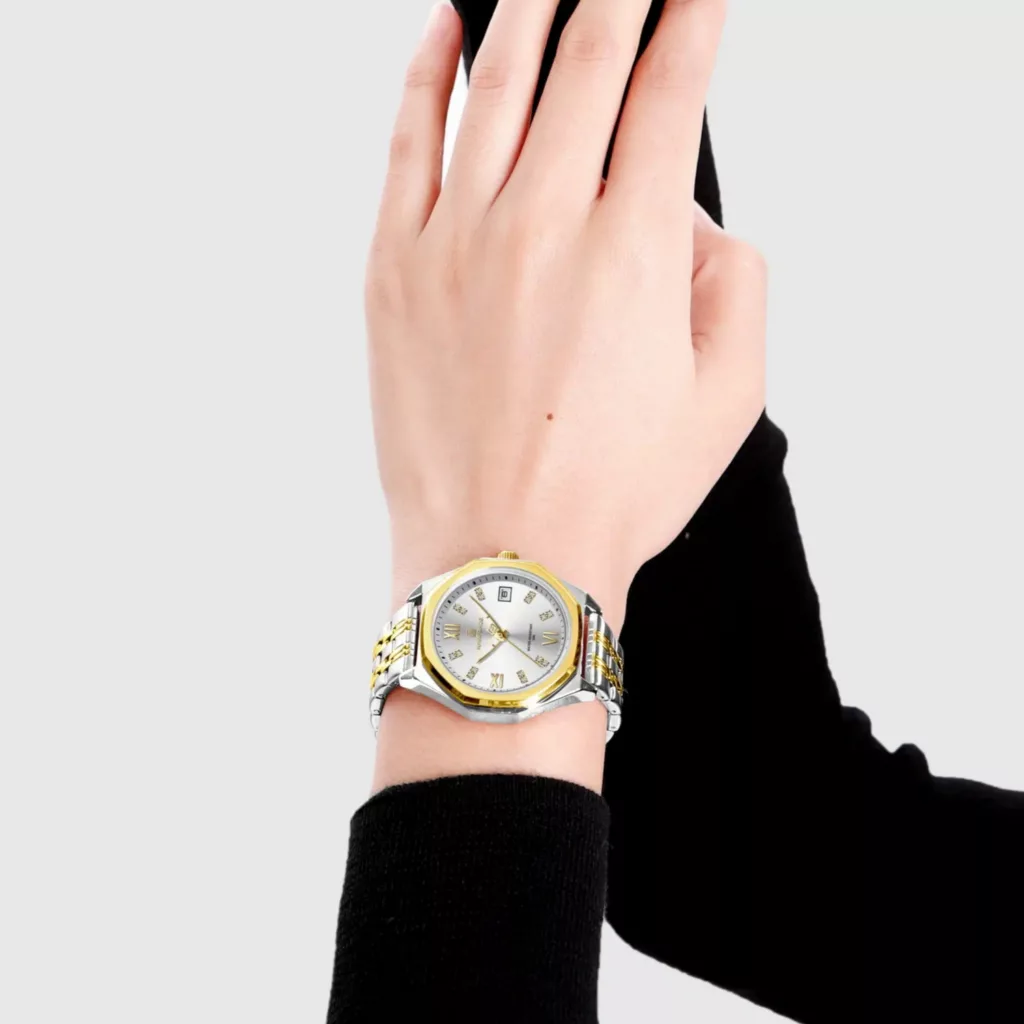 ساعت مچی عقربه ای زنانه نیوی فورس مدل تاریخدار کد NF5052