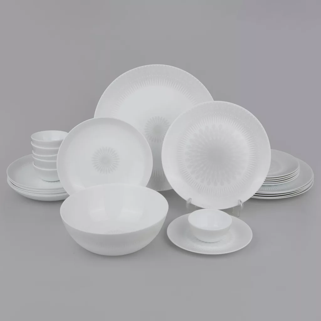 سرویس غذاخوری 26 پارچه 6 نفر آیروپال مدل کلاسیک  مدل 1048 ورژن 3