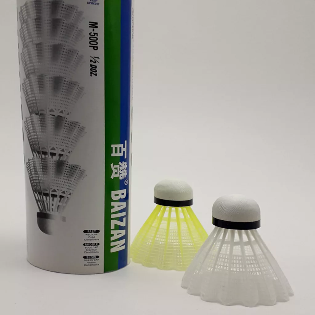 توپ بدمینتون مدل BAIZAN500 کد C-1086 بسته 6 عددی