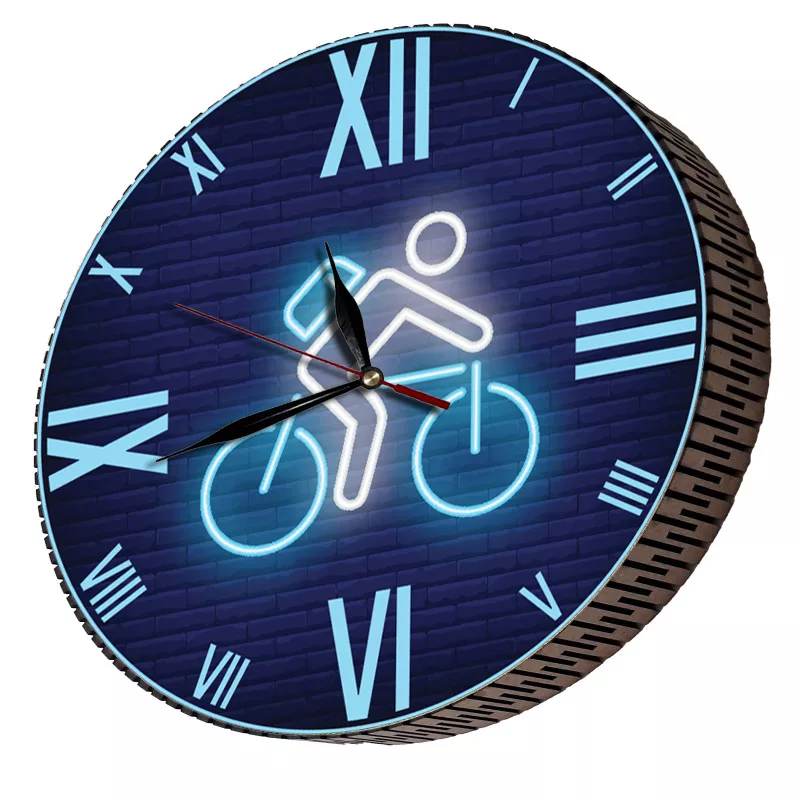 ساعت دیواری مدل دوچرخه سوار