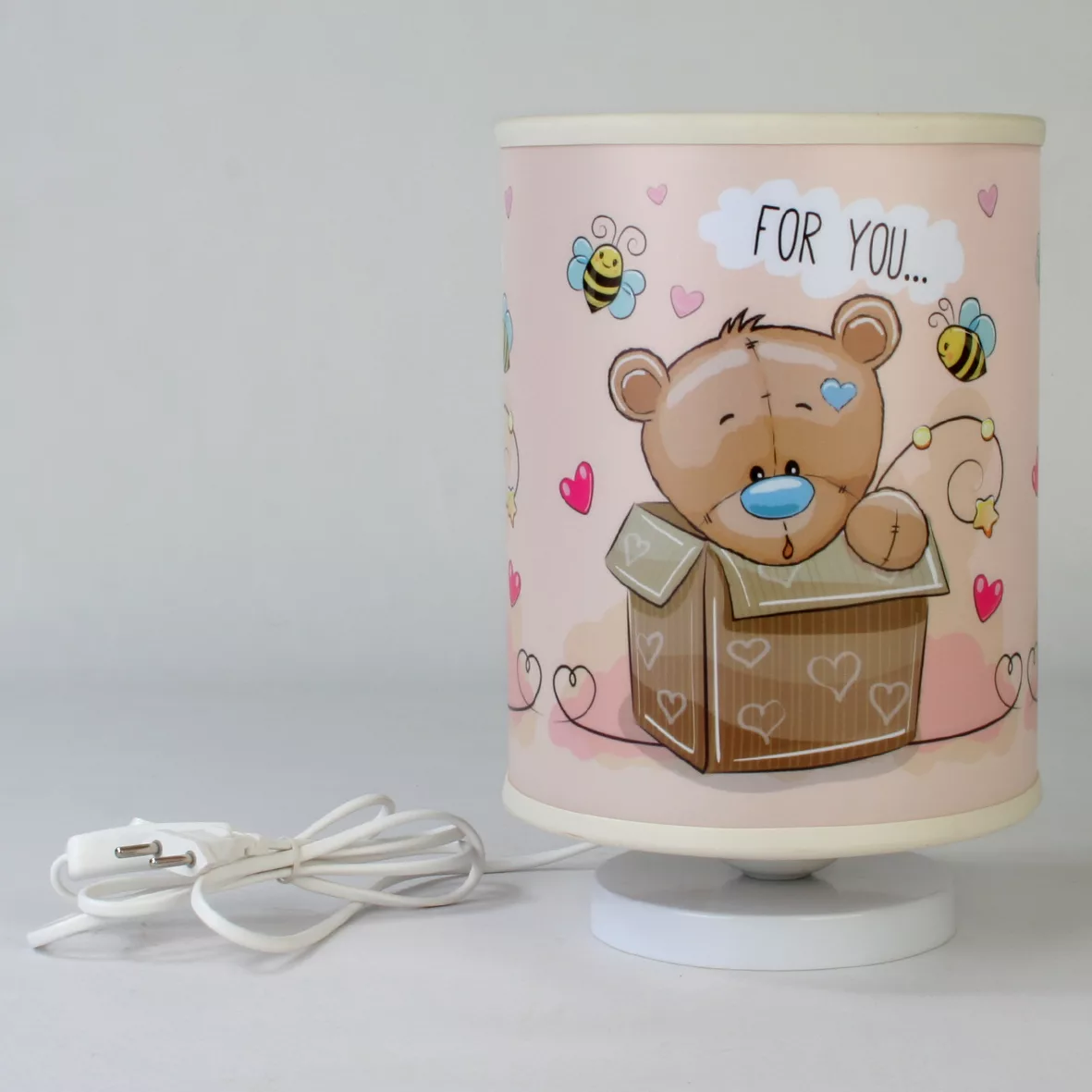 آباژور رومیزی کودک مدل خرس کادویی