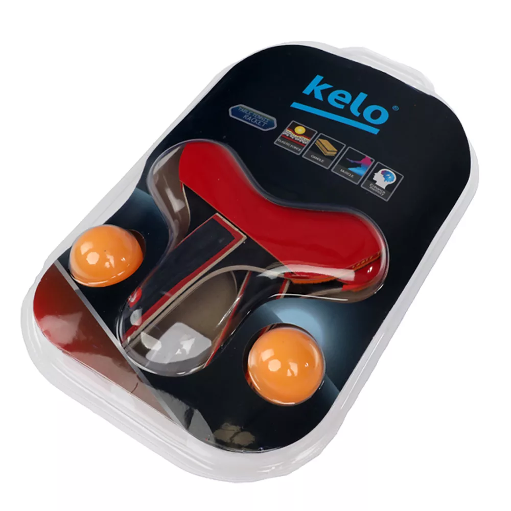 راکت پینگ پنگ کلو کد 5110 به همراه توپ بسته 4 عددی